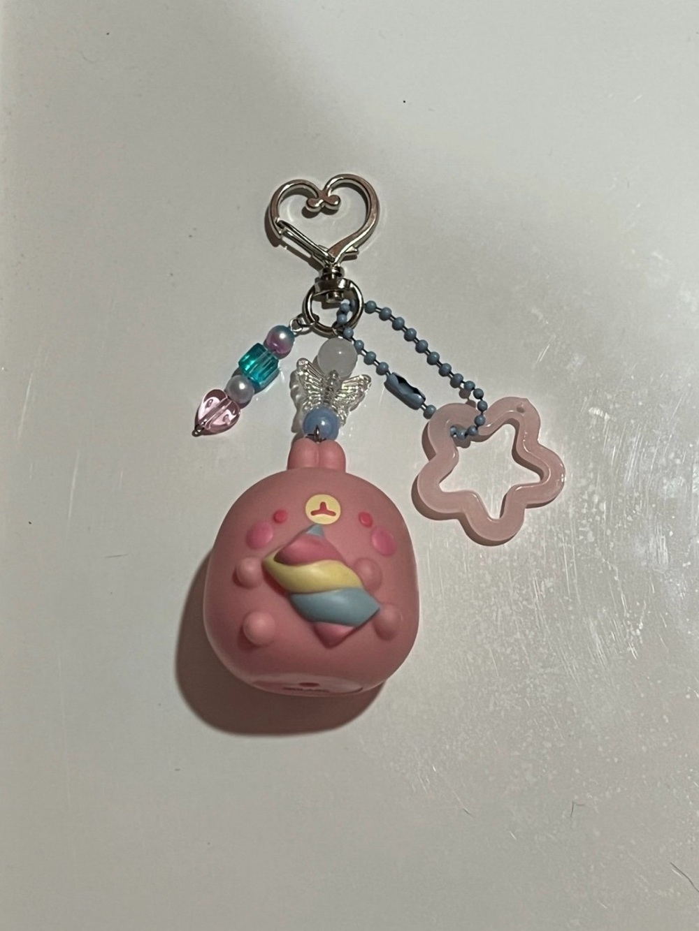 Molang handmade figure keychain